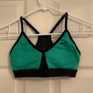 Nike mesh cut out sports bra